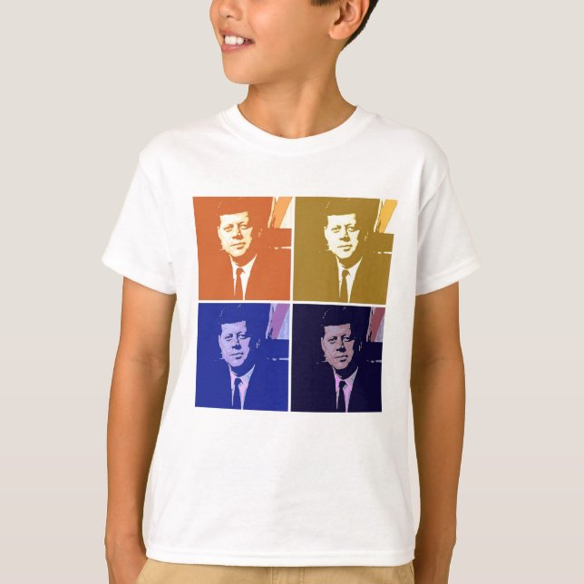 Camiseta John F Kennedy (Anverso)