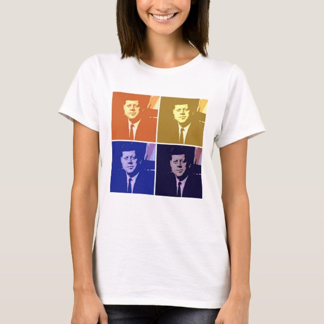 Camiseta John F Kennedy (Anverso)