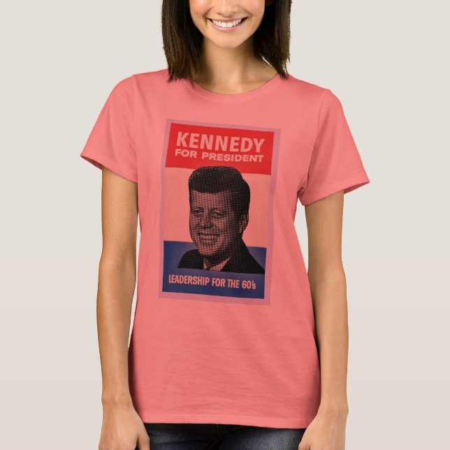 Camiseta John F Kennedy (Anverso)