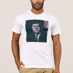 Camiseta John F Kennedy Pop Art