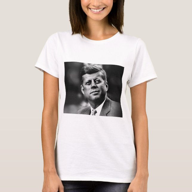 Camiseta John F Kennedy President (Anverso)
