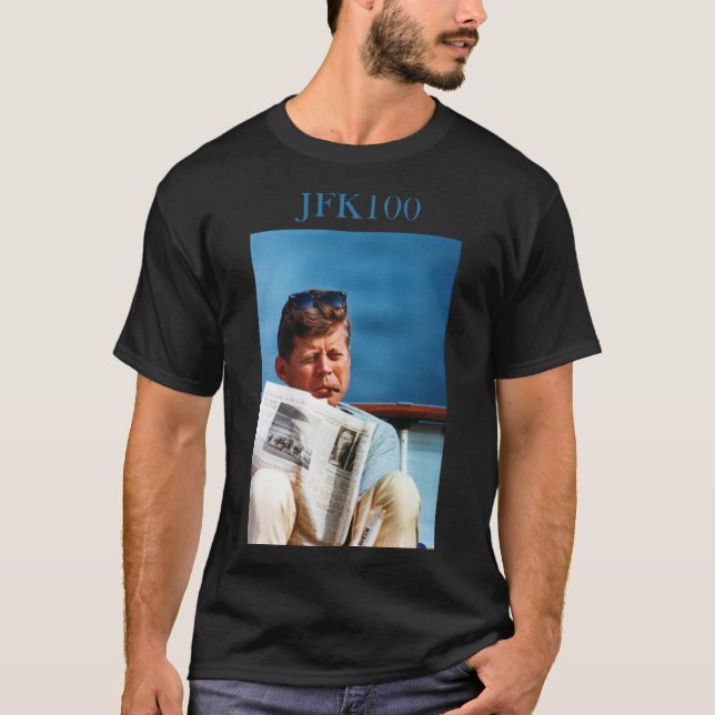 Camiseta John F Kennedy Vintage JFK 100 (Anverso)