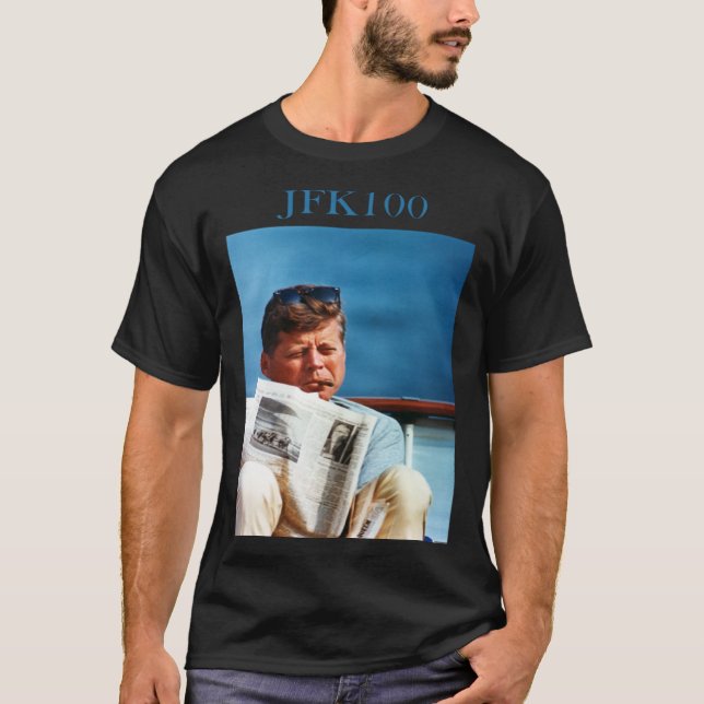 Camiseta John F Kennedy Vintage JFK 100 (Anverso)