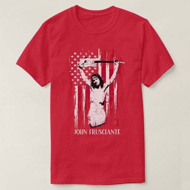 Camiseta John Frusciante (Diseño del anverso)