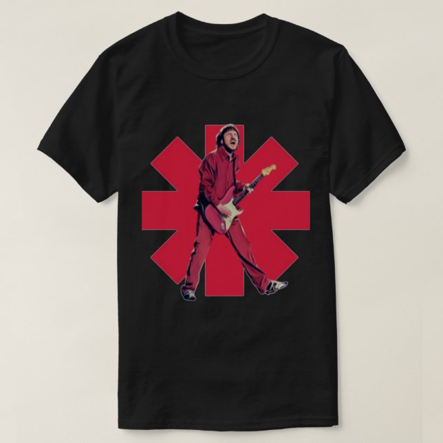 Camiseta John frusciante (Diseño del anverso)