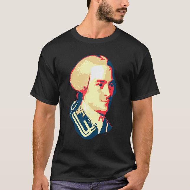 Camiseta John Hancock Pop Art (Anverso)