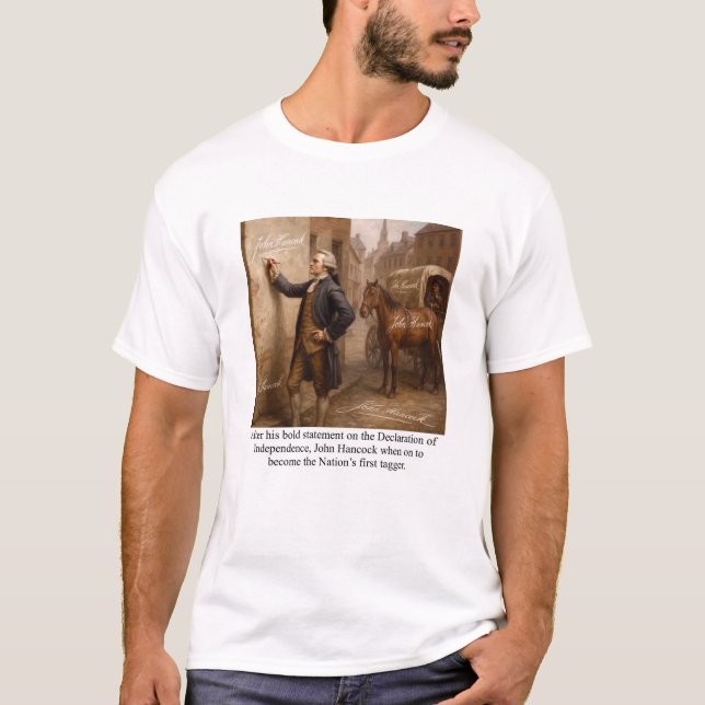 Camiseta John Hancock Tagger (Anverso)