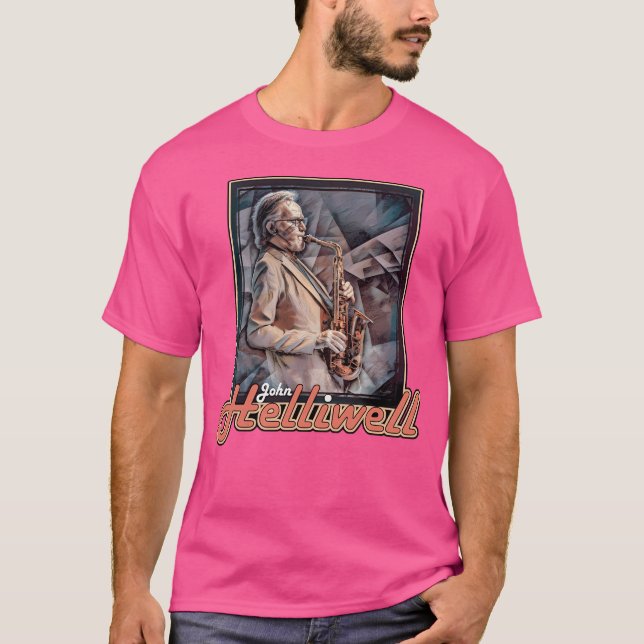 Camiseta John Helliwell Supertramp (Anverso)