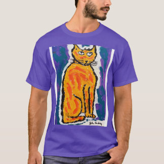 Camiseta John Hinckley pintura original del gato Baby Bodys