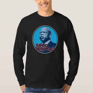 Camiseta John Lewis se mete en los problemas necesarios