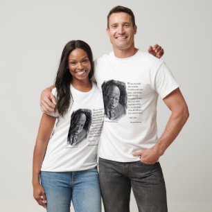Camiseta John Lewis y cita retrato hermoso