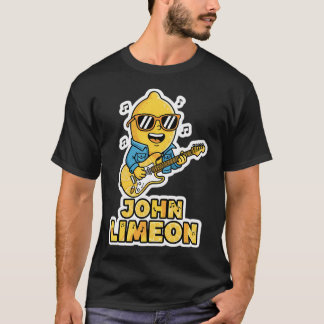 Camiseta John Limeon – Tipografía de música cítrica Pun S