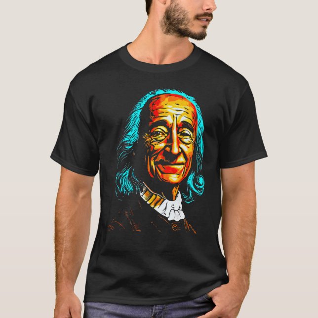 Camiseta John Locke English Philosopher (Anverso)