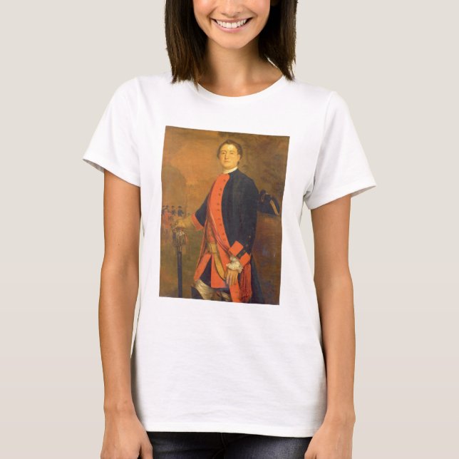Camiseta John Long Bateman Esq., capitán del coronel Ponson (Anverso)