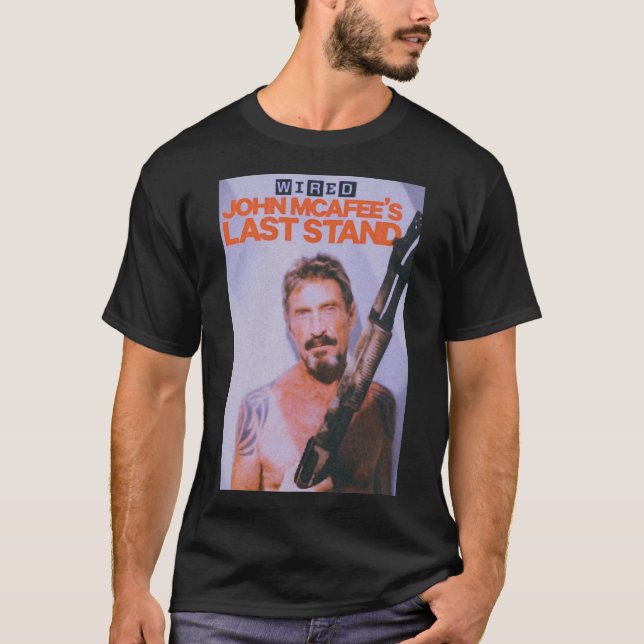 Camiseta john mcafee rip Classic T-Shirt (Anverso)