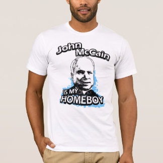 Camiseta John McCain es mi homeboy