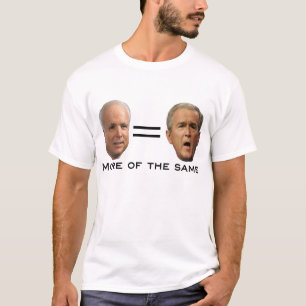 Camiseta John McCain = George W. Bush