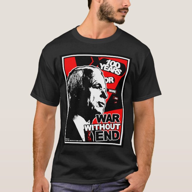 Camiseta John McCain: Guerra sin extremo (Anverso)