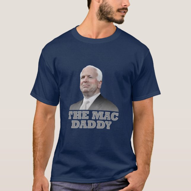 Camiseta John McCain - presidente (Anverso)