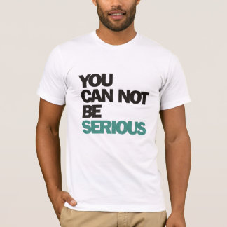 Camiseta John McEnroe : No Puedes Ser Serio