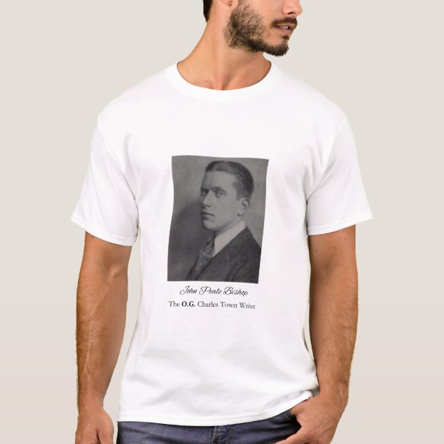 Camiseta John Peale Bishop The O.G Charles Town Writer (Anverso)