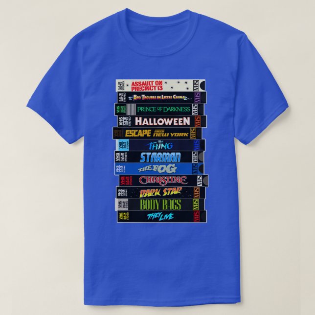 Camiseta John penter VHS Stack TShirt (Diseño del anverso)
