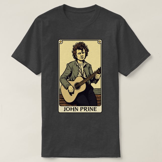 Camiseta John Prine Estado De Mente (Diseño del anverso)