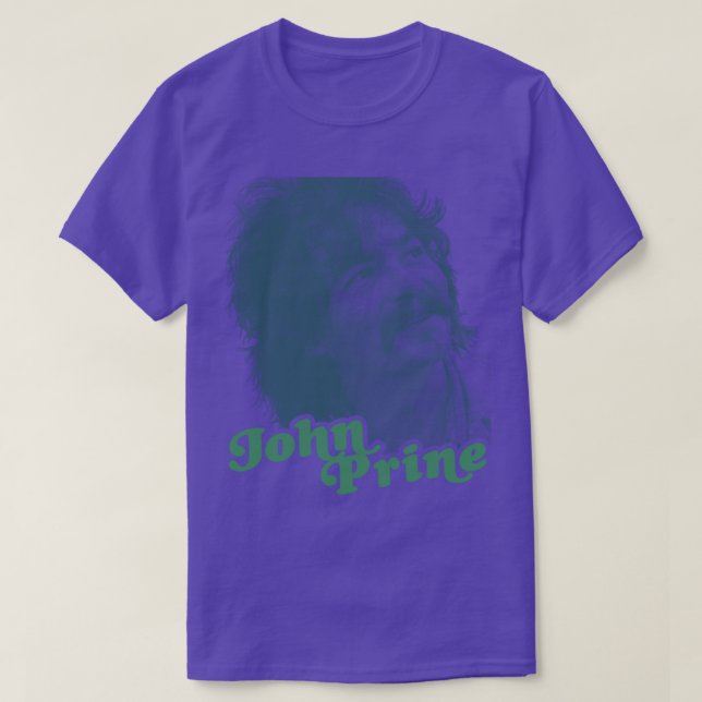 Camiseta John Prine Folk Legend (Diseño del anverso)
