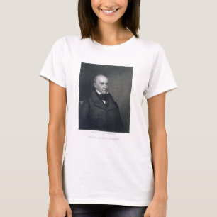 Camiseta John Quincy Adams, engraved by John Wesley Paradis