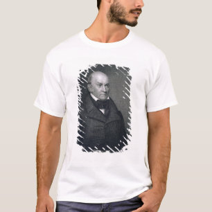 Camiseta John Quincy Adams, grabado por John Wesley Paradis