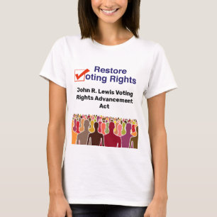 Camiseta John R. Lewis Voting Rights Advancement Act