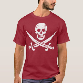 Camiseta John Rackham (Calico Jack) Bandera Pirata Jolly Ro