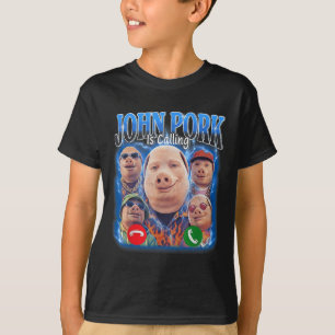 Camiseta John Rk Divertido Está Llamando Meme Vintage John 