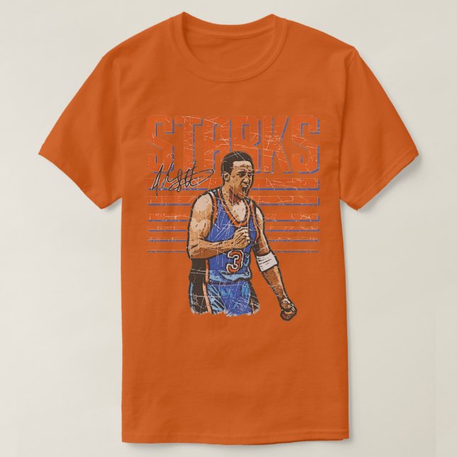 Camiseta John Starks New York Hyper (Diseño del anverso)