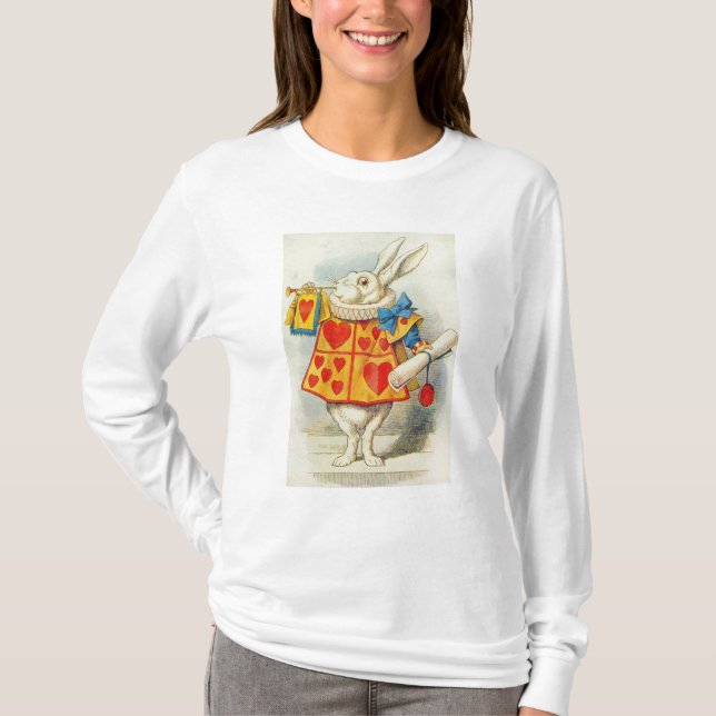 Camiseta John Tenniel | El Conejo Blanco (Anverso)