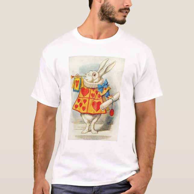 Camiseta John Tenniel | El Conejo Blanco (Anverso)