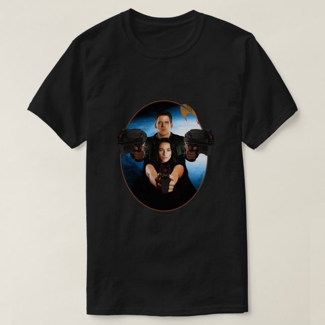Camiseta John Titor The John Titor Time Travel Military 202 (Diseño del anverso)