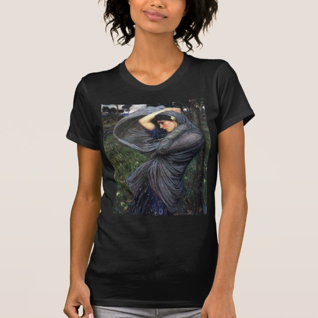 Camiseta John Waterhouse Pre-Raphaelite Boreas (Anverso)