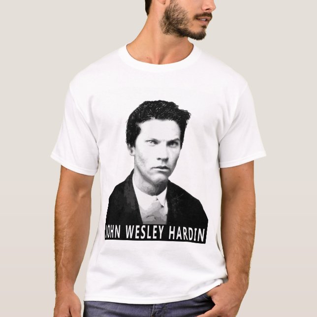 CAMISETA JOHN WESLEY HARDIN OUTLAW T-SHIRT (Anverso)