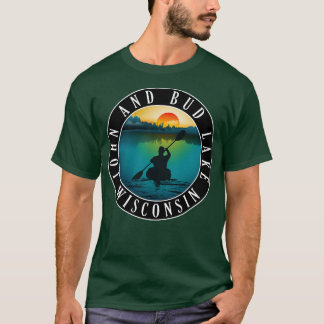 Camiseta John Y Bud Lake Wisconsin Kayaking