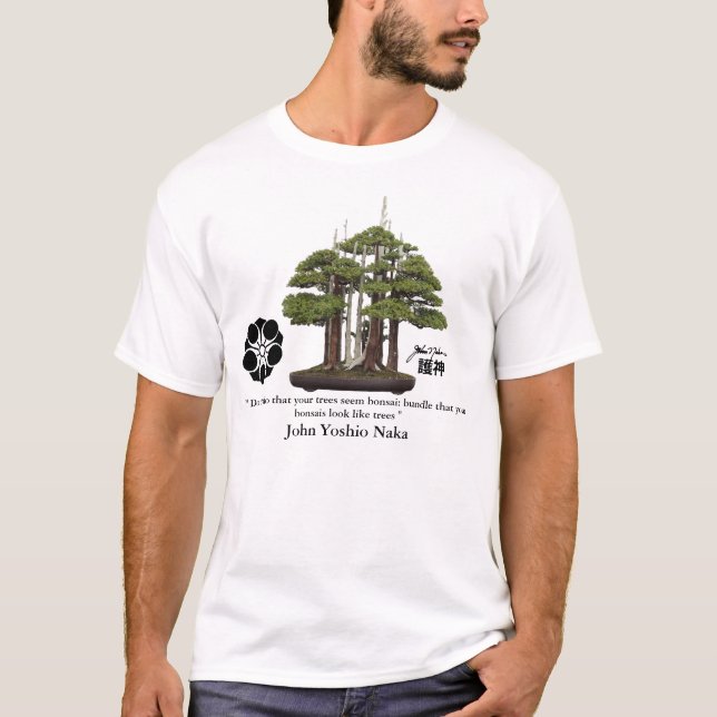 Camiseta John Yoshio Naka BONSAI GOSHIN (Anverso)
