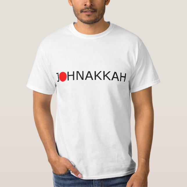 Camiseta Johnakkah para Japón (Anverso)