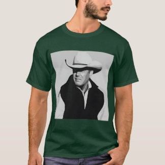 Camiseta JOHNDUTTONKEVINCOSTNERYELLOWSTONETVSHOWCLÁSICO vin