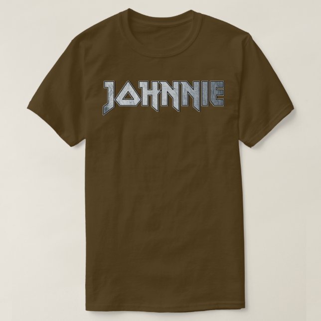 Camiseta Johnnie metalizado fuerte (Diseño del anverso)