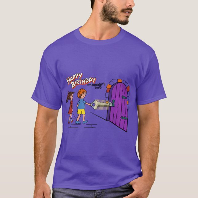 Camiseta Johnns Toys Oversized (Anverso)