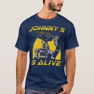 Camiseta Johnny 5 está vivo Ideas de regalos de Robots pelí