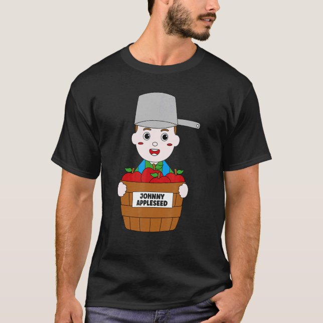 Camiseta Johnny Appleseed Day Apple 26 Septiembre Tree Farm (Anverso)