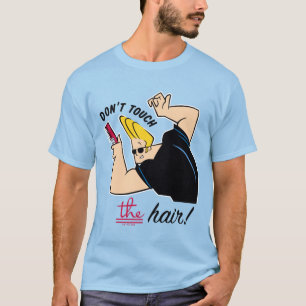 Camiseta Johnny Bravo Comb - ¡No Toques El Pelo!