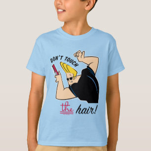 Camiseta Johnny Bravo Comb - ¡No Toques El Pelo!
