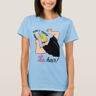 Camiseta Johnny Bravo Comb - ¡No Toques El Pelo!